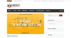 Desktop Screenshot of muscatpallets.com