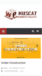 Mobile Screenshot of muscatpallets.com